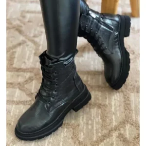 Sublime bottines femme noir - Chaussures AB02